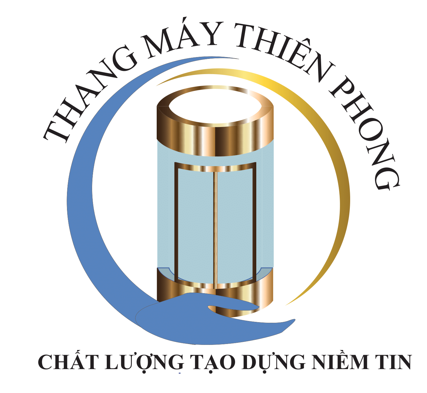 logo website thang máy Thiên Phong